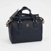 Bolsa Tommy Hilfiger Mediana Blanca/Azul Marino