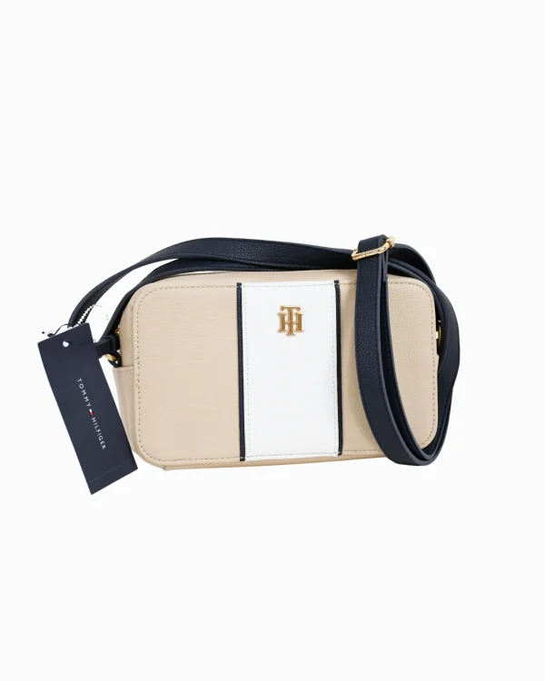 Crossbody Tommy Hilfiger Beige/Blanco/Azul