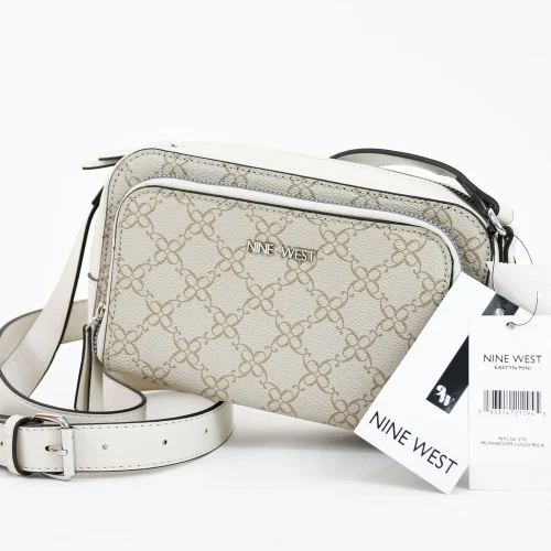Crossbody Nine West Blanco/Beige